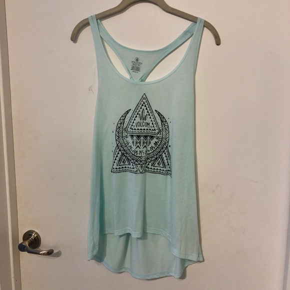 Volcom Tops - Volcom Light Blue Tank Volcom Tops - Volcom Light Blue Tank